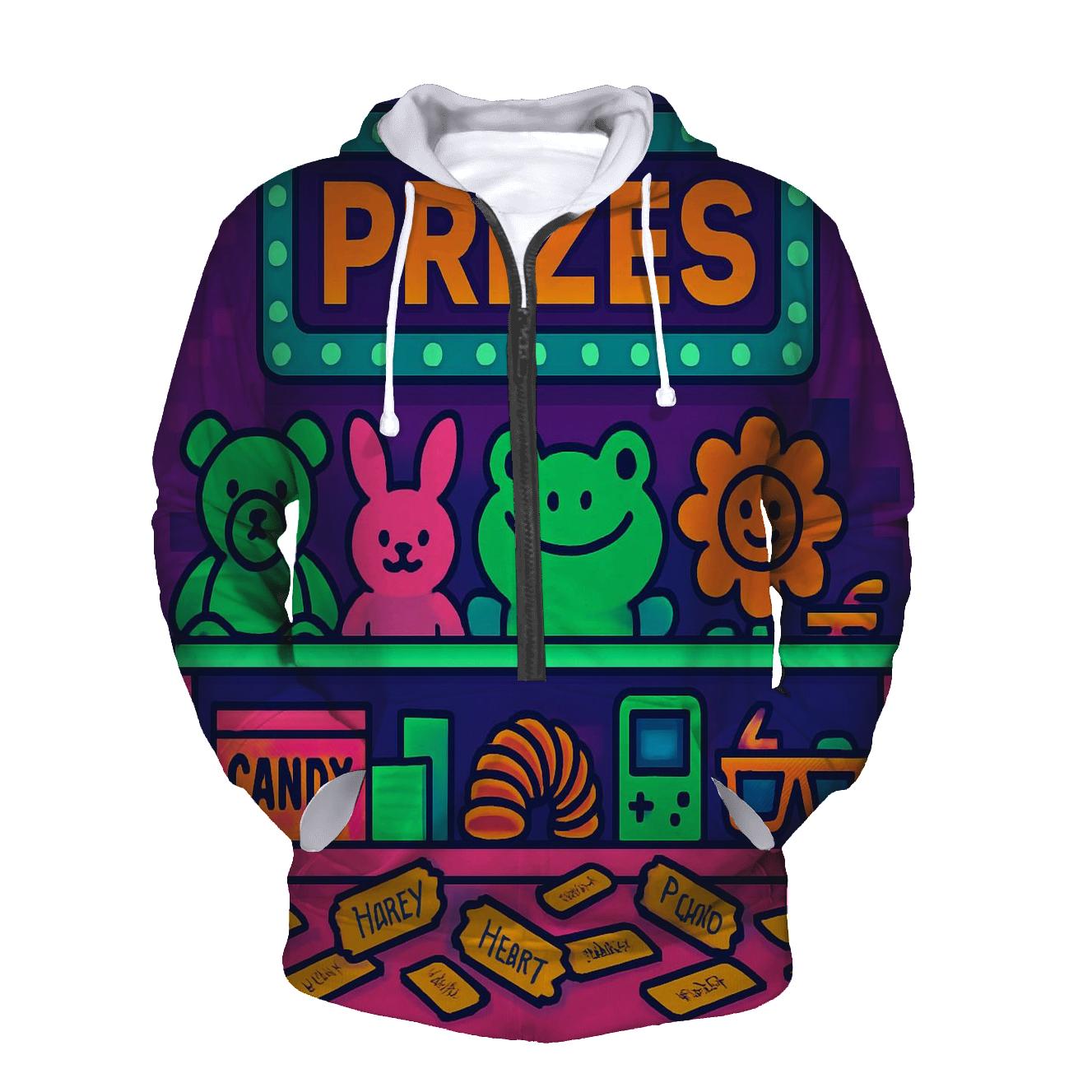 Arcade Prize Counter premium hoodies