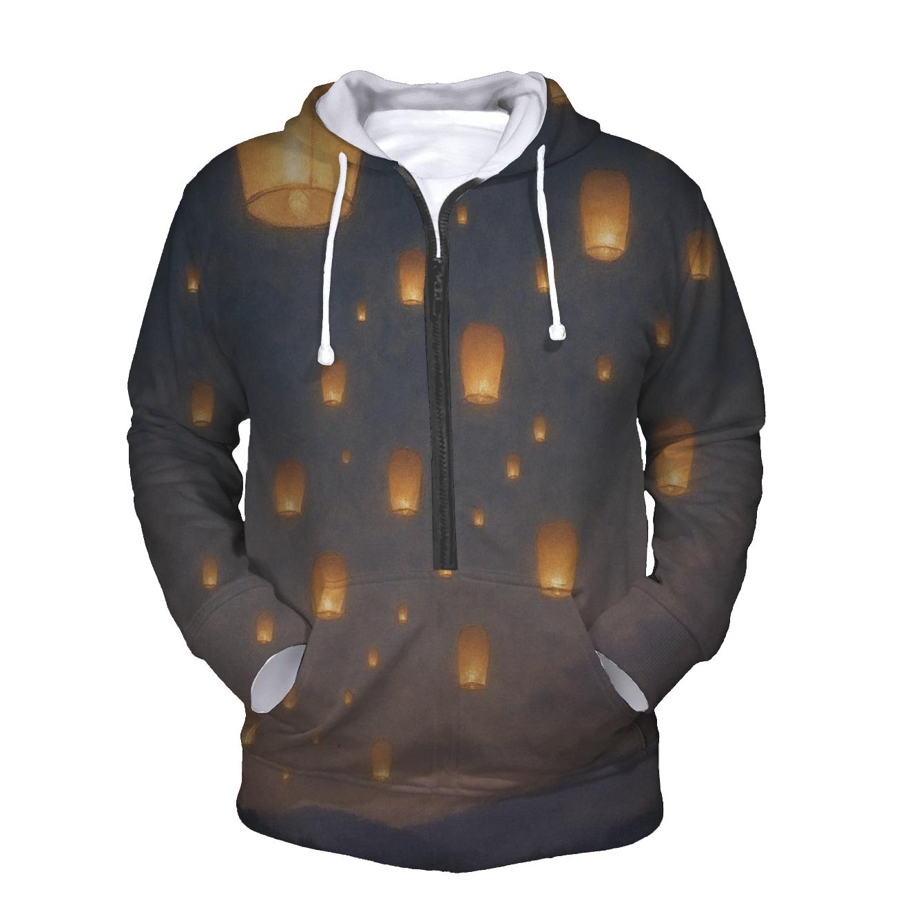 Lanterns Of Inner Guidance graphic hoodies