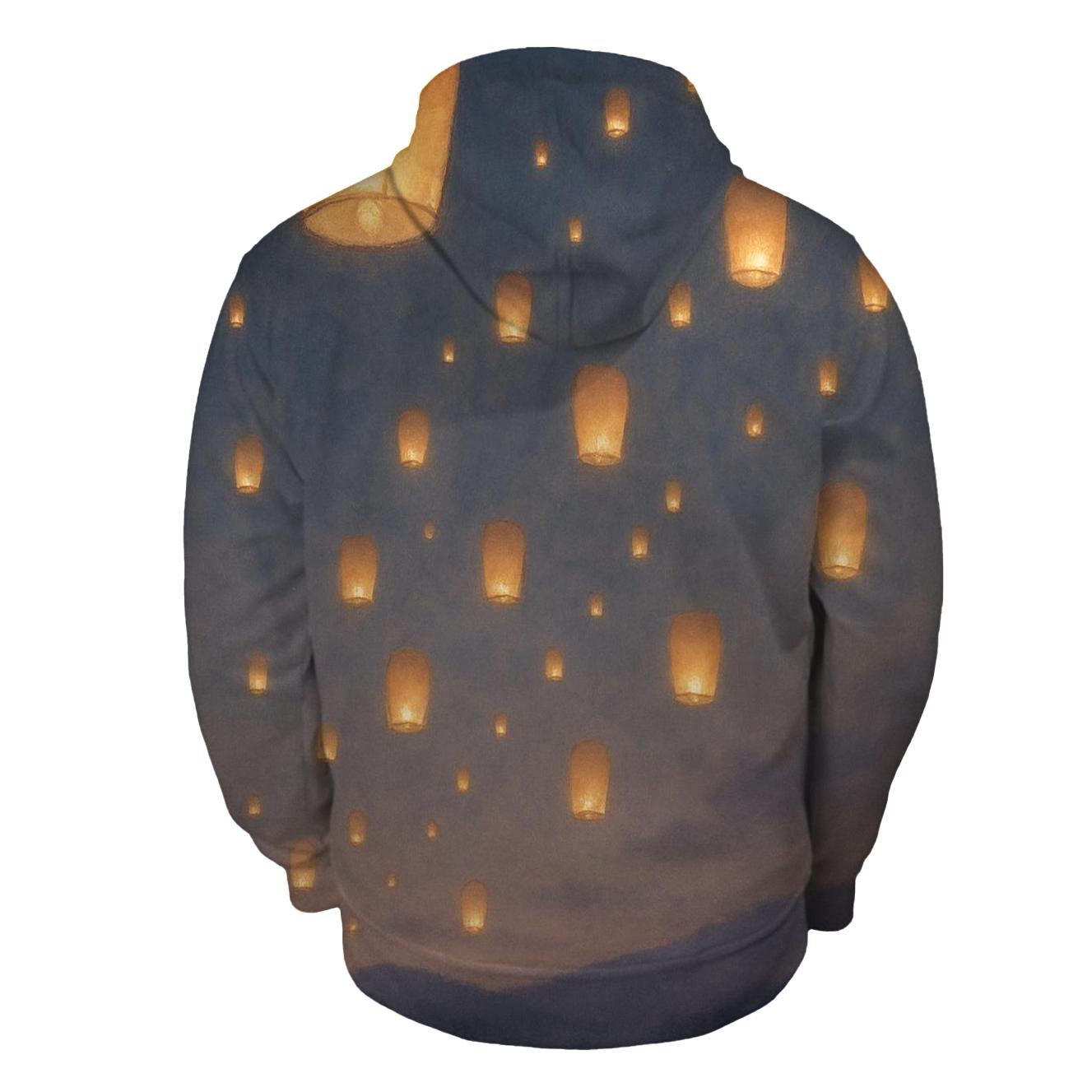 Lanterns Of Inner Guidance graphic hoodies