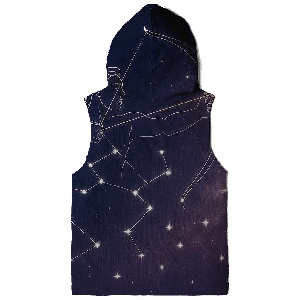Sagittarius Galactic Archer Trajectory lightweight hoodies