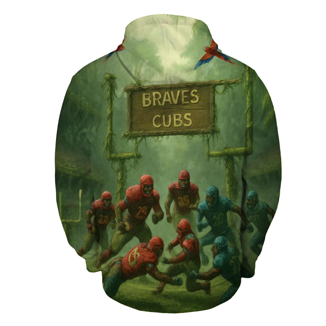 Rainforest Rivalry Braves Vs Jungle Cubs graphic hoodies