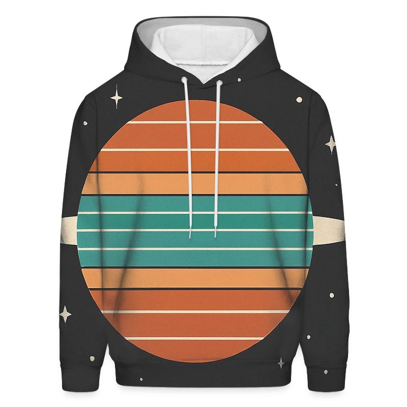 Accretion Disk Meridian Stripes lightweight hoodies