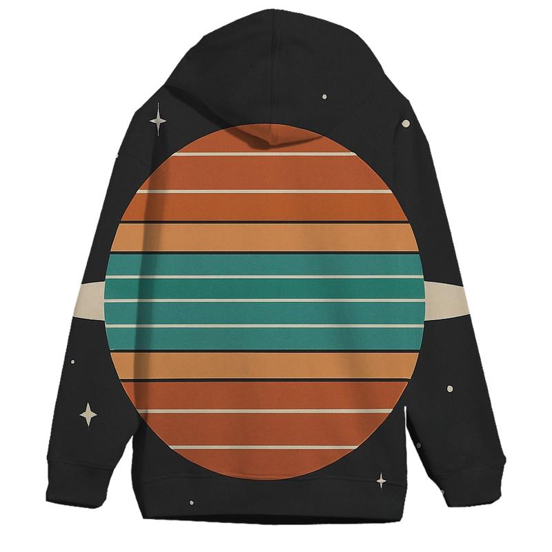 Accretion Disk Meridian Stripes lightweight hoodies