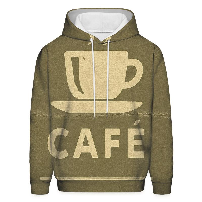 Vintage Coffeehouse Matchbook Art hoodies fashion