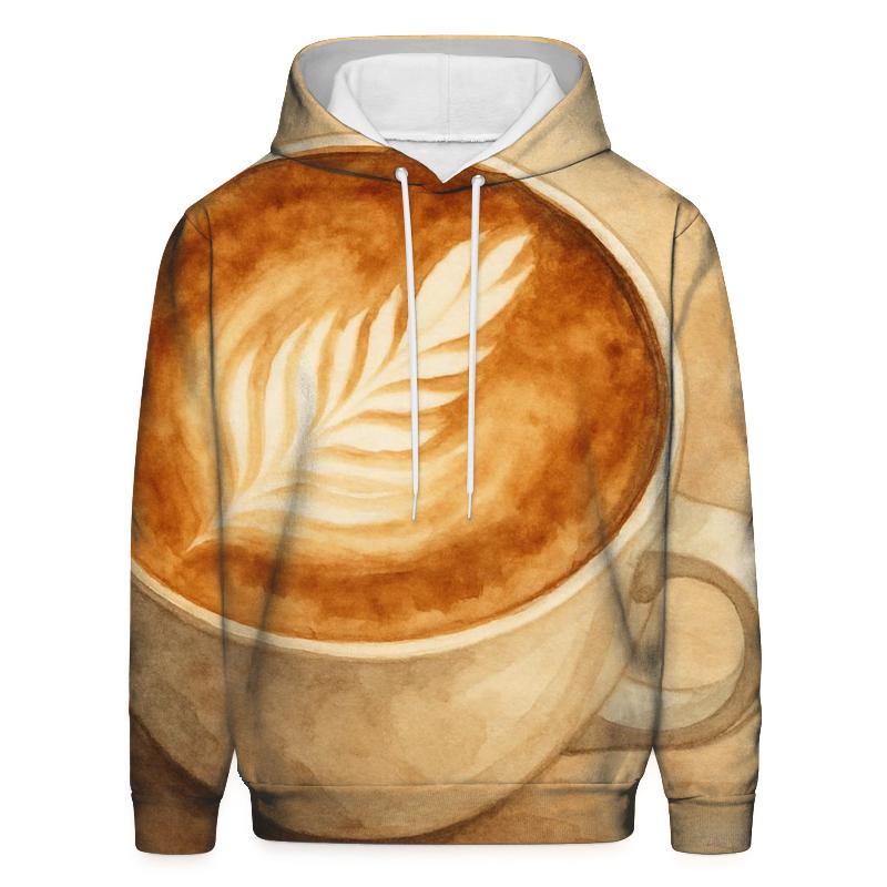 Latte Leaf Drift hoodie styles
