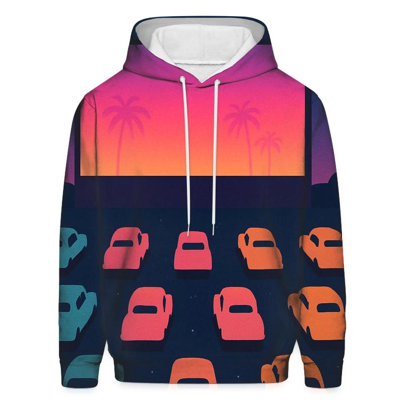 Vapor Drive In Theater heavyweight hoodies