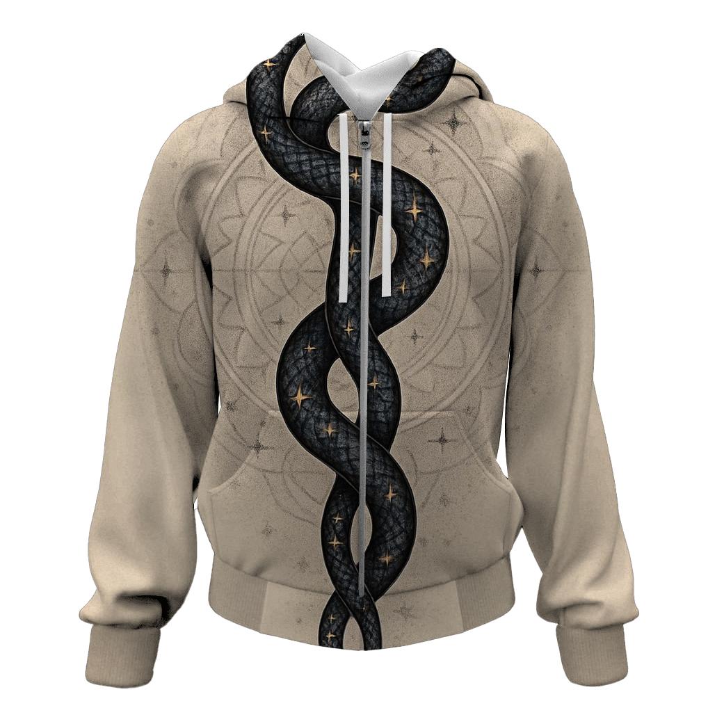Celestial Spine Ouroboros hoodie trends