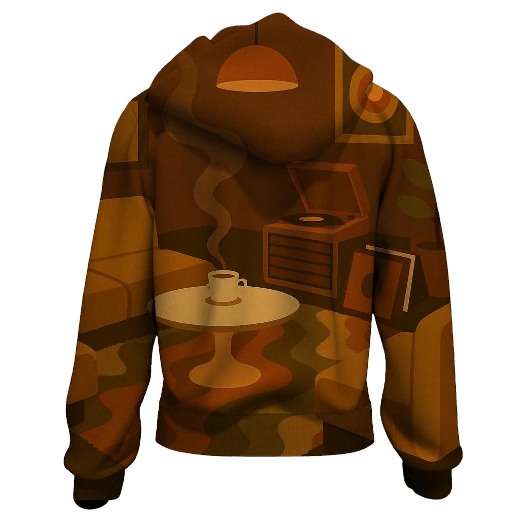 Coffee Lounge Vibes lightweight hoodies