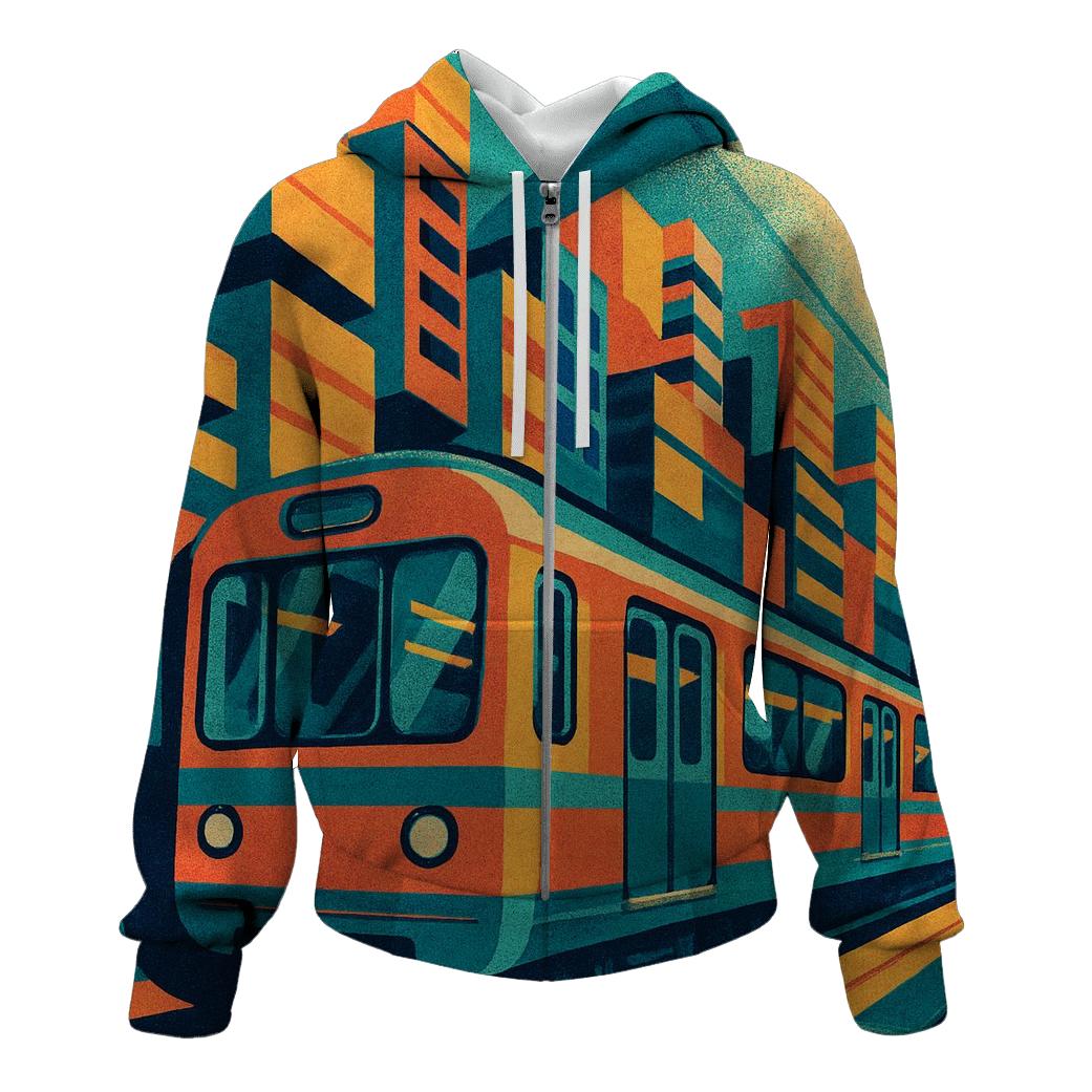 Retro Metro Mirage hoodie designs