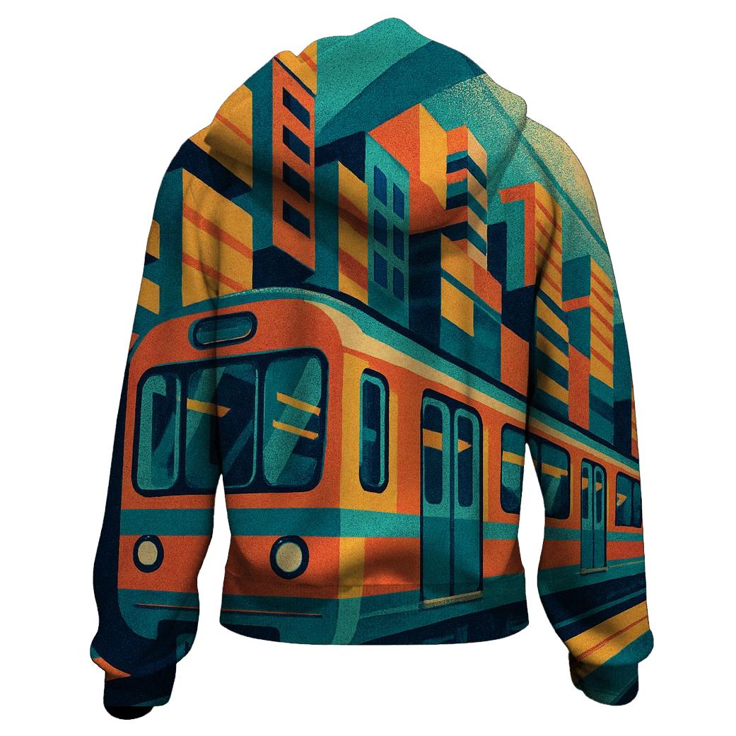 Retro Metro Mirage hoodie designs