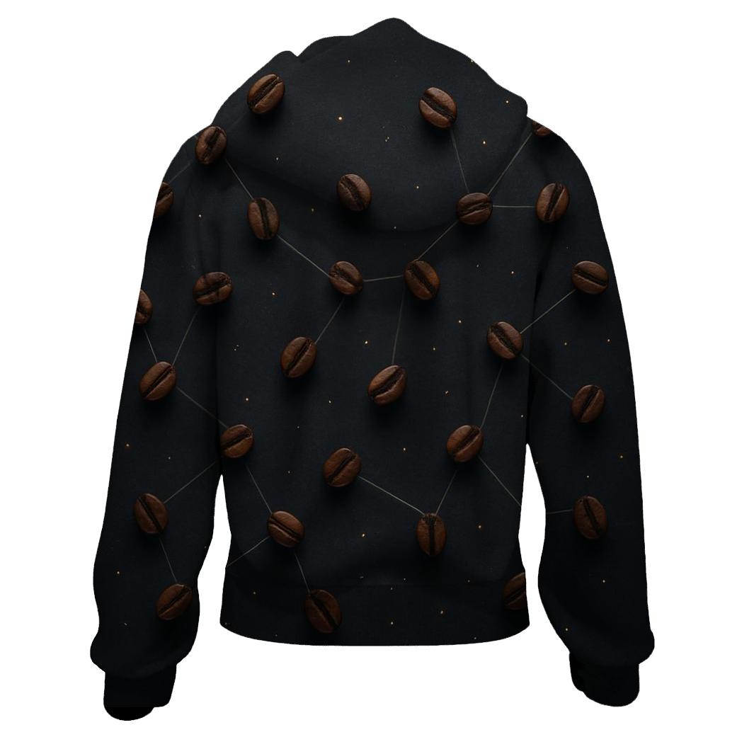 Bean Constellation Grid graphic hoodies
