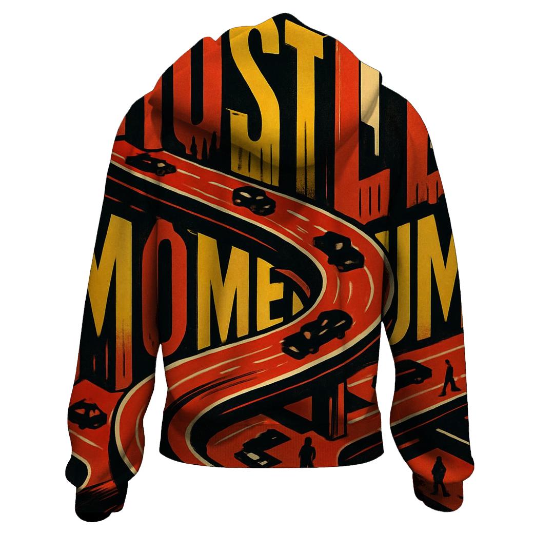 Kinetic Type City Rush hoodie styles