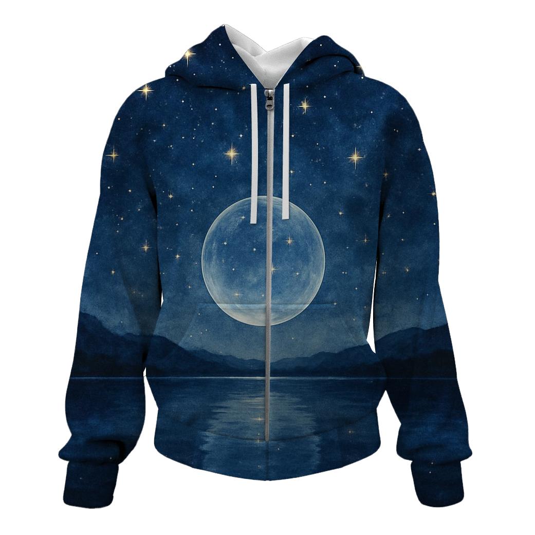Celestial Stillness custom hoodies