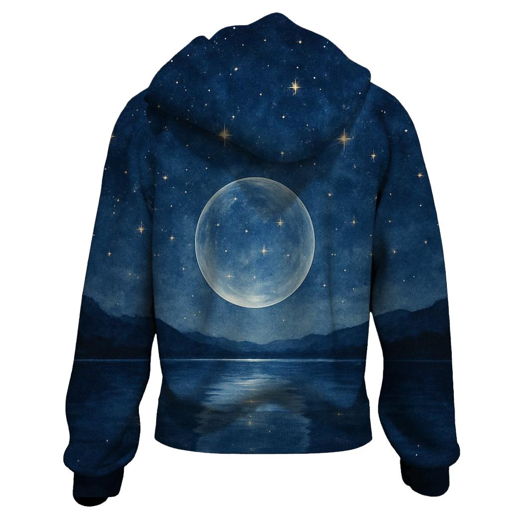 Celestial Stillness custom hoodies