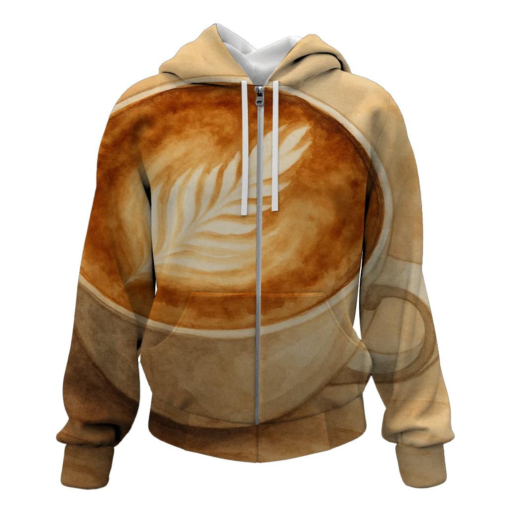 Latte Leaf Drift hoodie trends