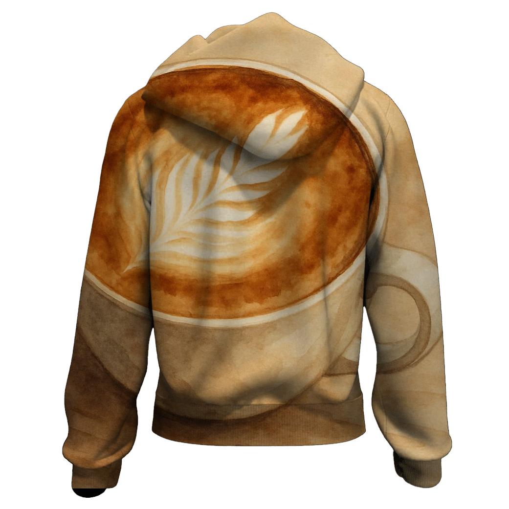 Latte Leaf Drift hoodie trends