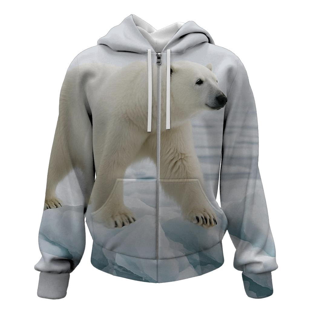 Polar Bear On Pressure Ridge Patrol hoodies fashion
