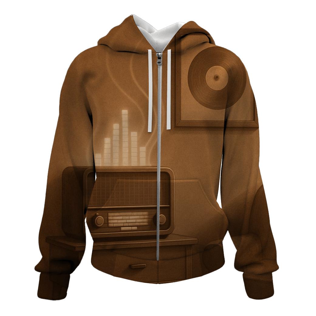 Sepia Radio Lounge hoodies fashion