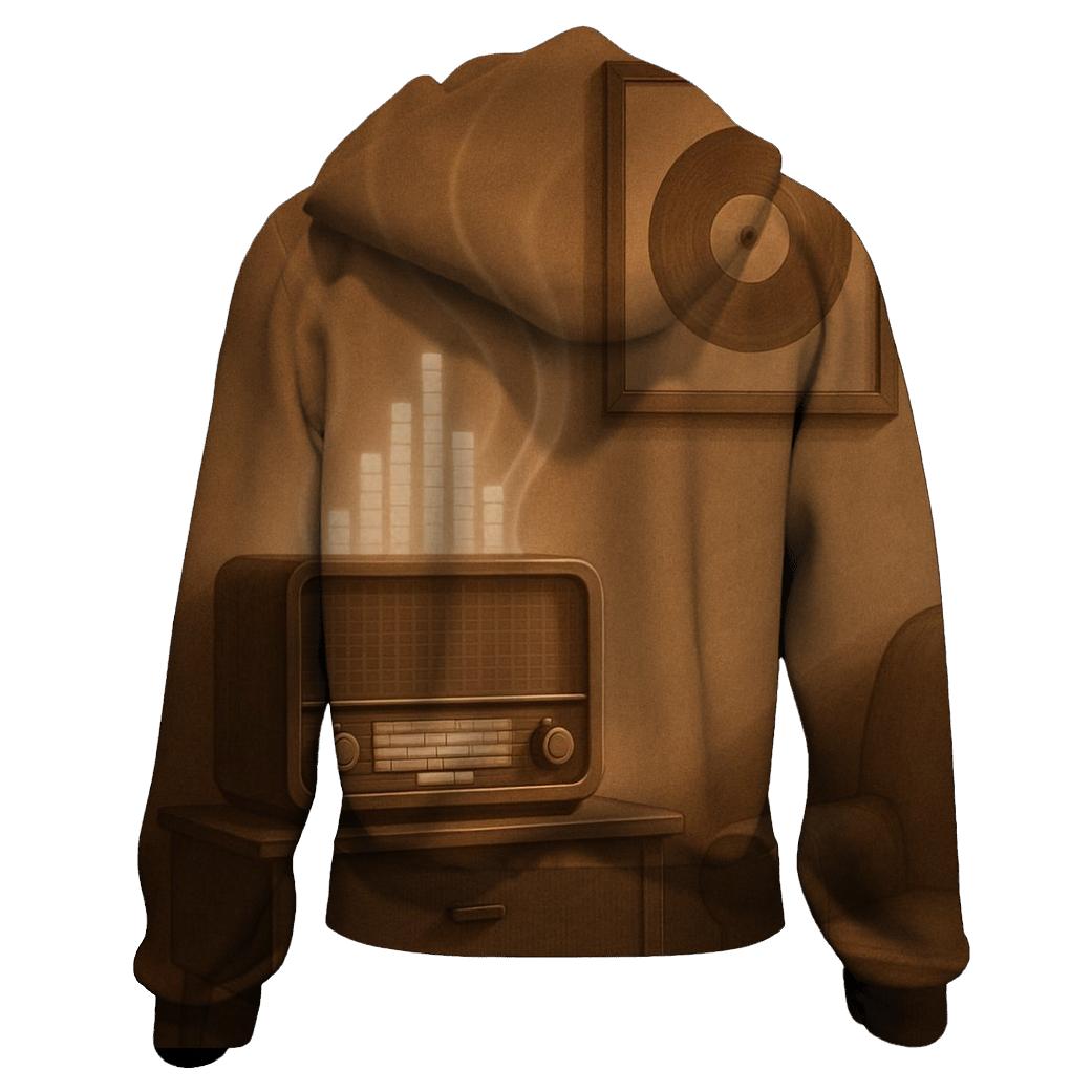 Sepia Radio Lounge hoodies fashion