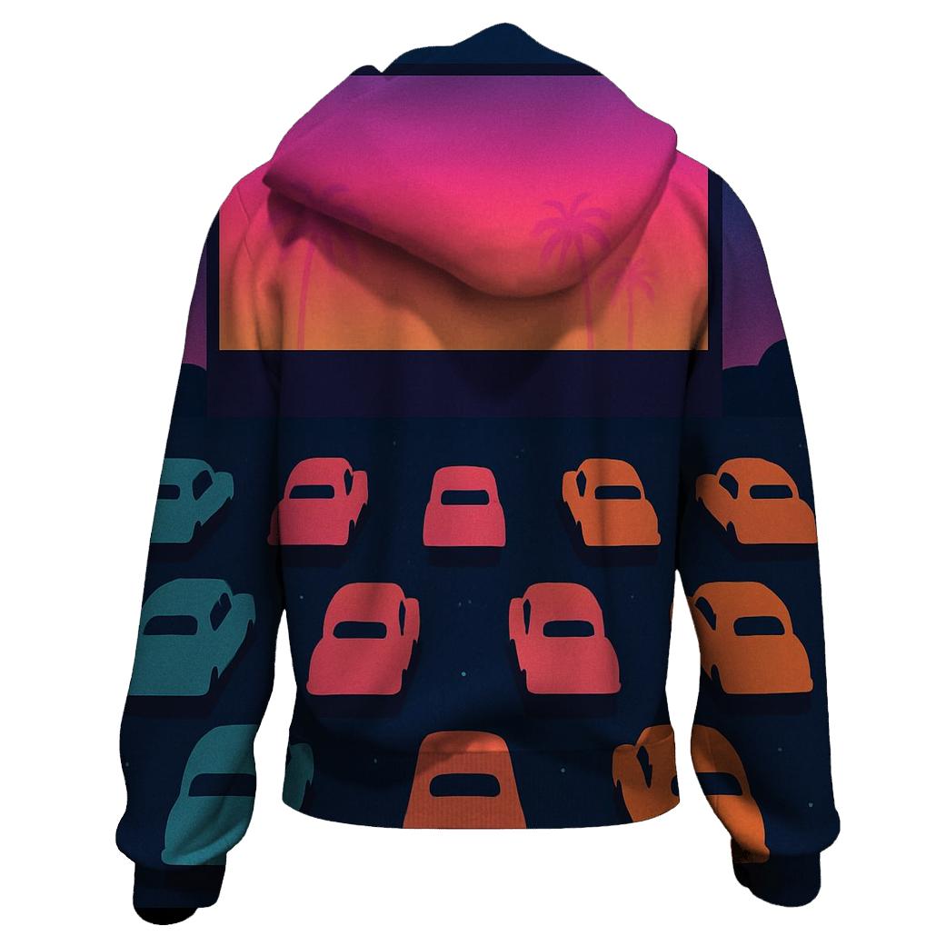 Vapor Drive In Theater hoodie designs