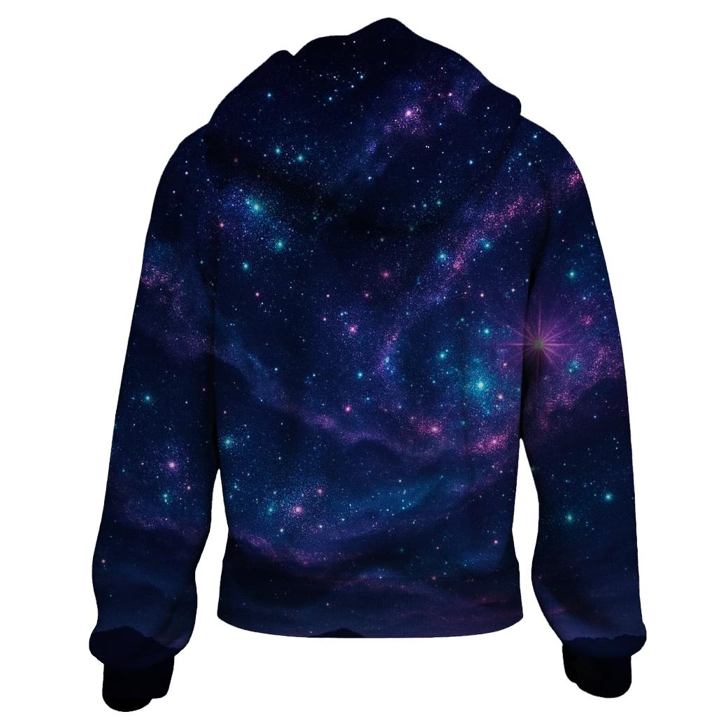 Nebula Sequin Sky hoodies fashion