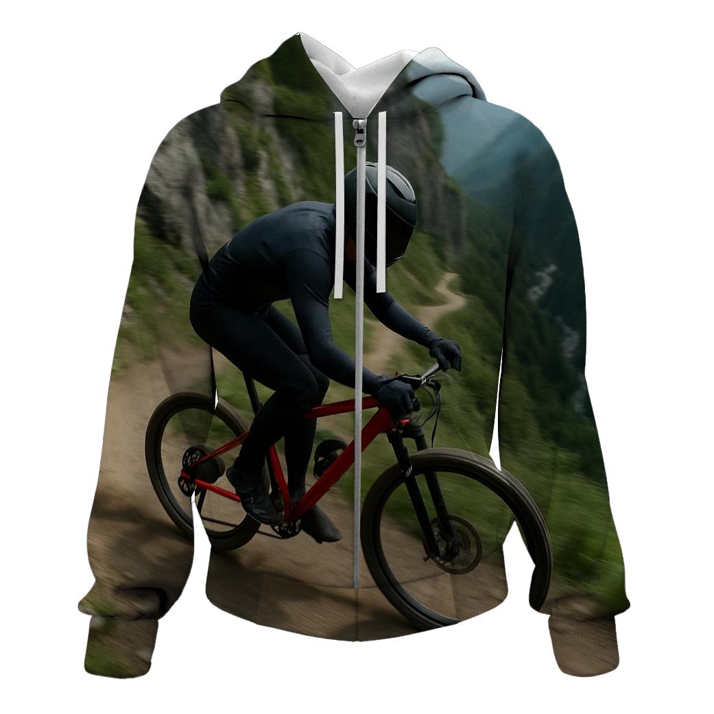 Mountain Trail Cycling Descent lightweight hoodies
