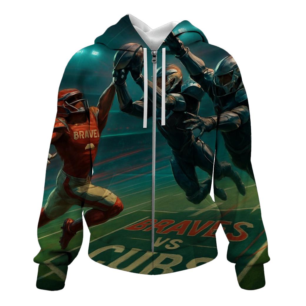 Braves Air Assault Versus Cubs Steel Secondary hoodies fashion