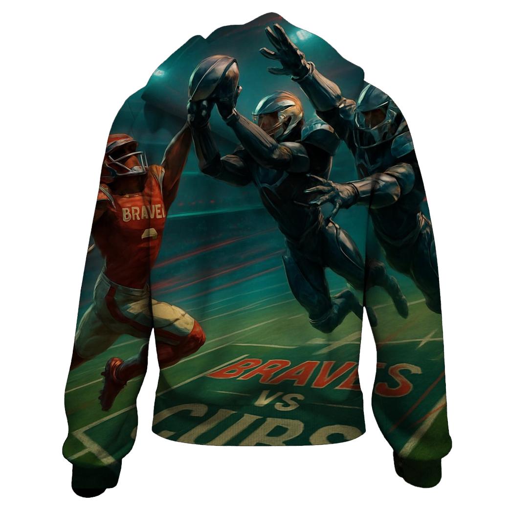 Braves Air Assault Versus Cubs Steel Secondary hoodies fashion