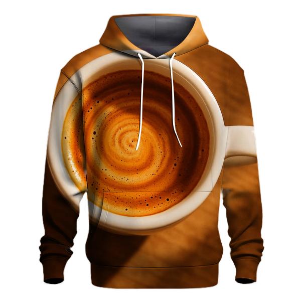 Sunrise Espresso Bloom zip-up hoodies