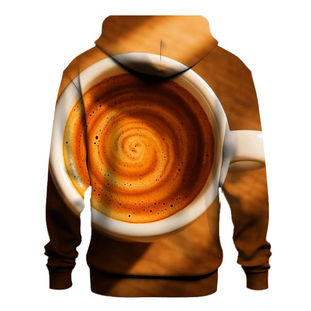 Sunrise Espresso Bloom zip-up hoodies