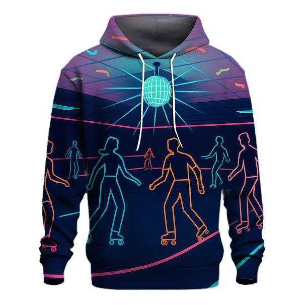 Neon Roller Rink Nights hoodies fashion