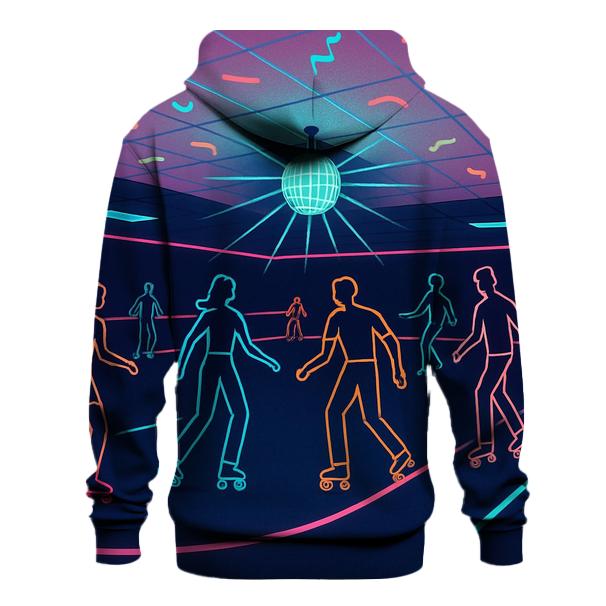 Neon Roller Rink Nights hoodies fashion