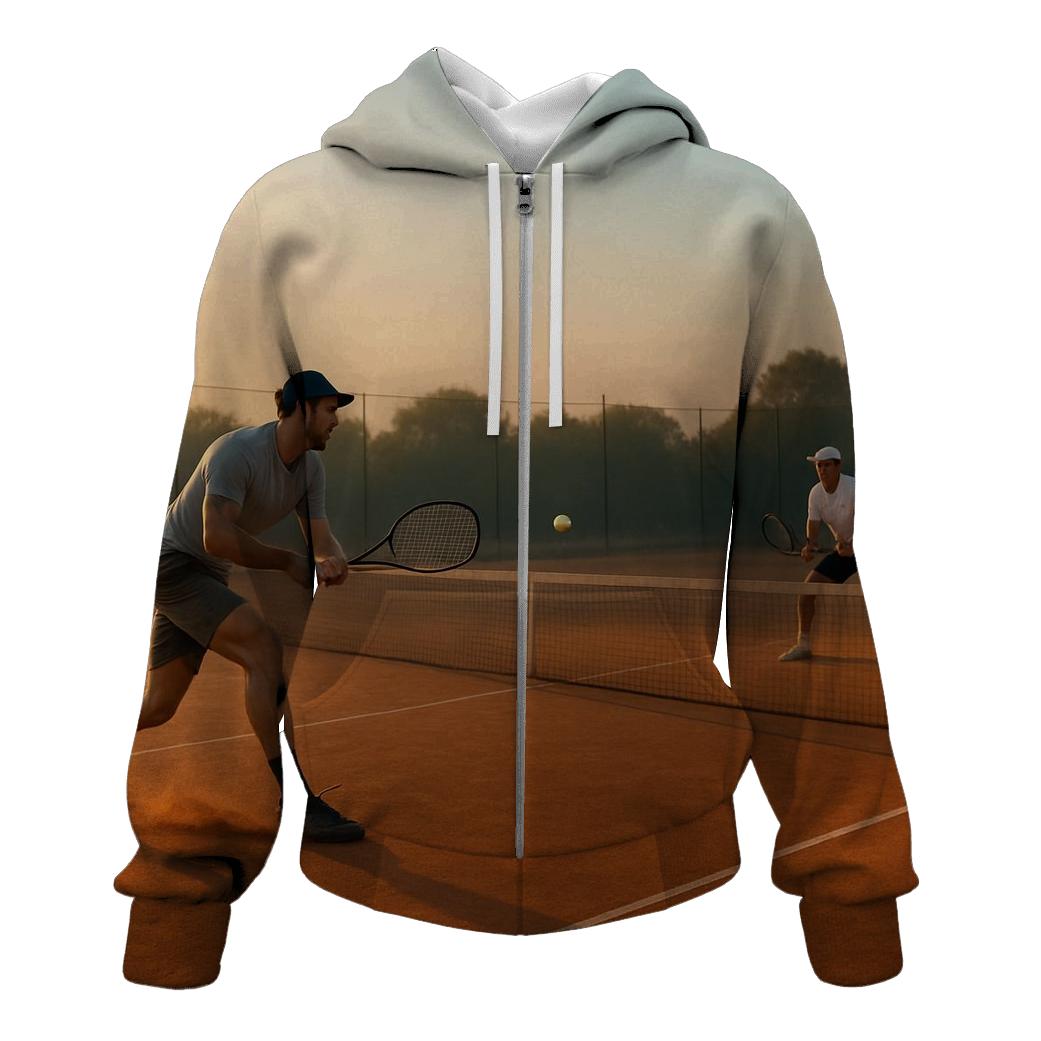 Dawn Tennis Clay Court Rally hoodie trends