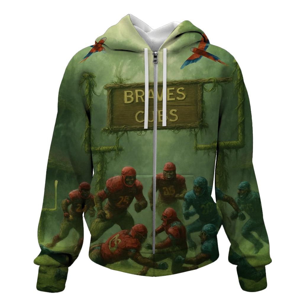 Rainforest Rivalry Braves Vs Jungle Cubs hoodies fashion