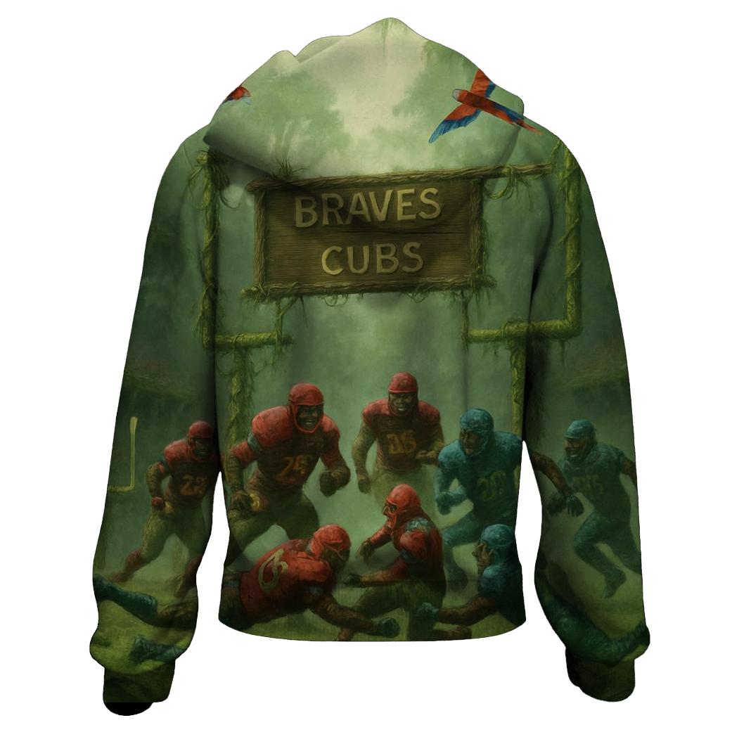 Rainforest Rivalry Braves Vs Jungle Cubs hoodies fashion