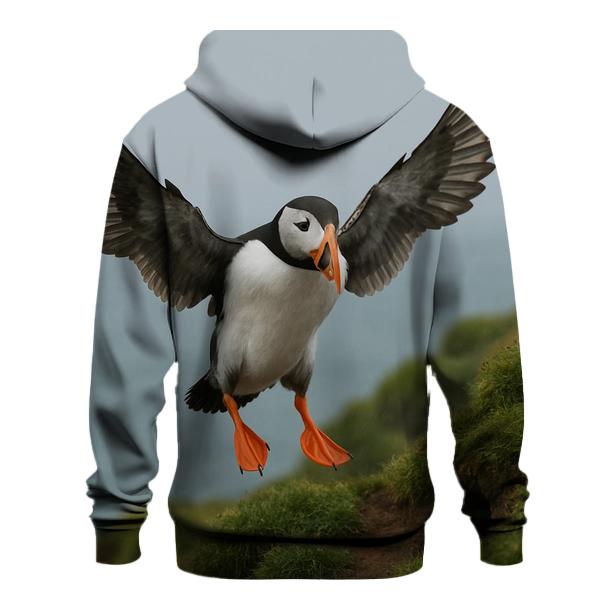 Atlantic Puffin Returning To Sea Cliff Burrow hoodie styles