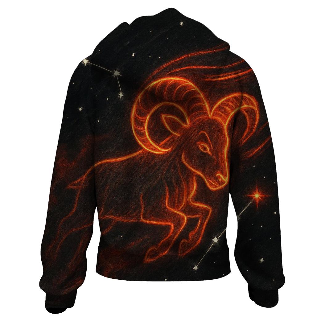 Aries Fire Trail Star Archer hoodie trends