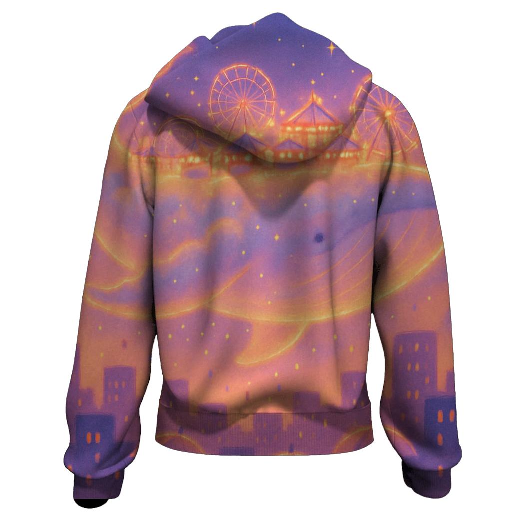 Chaotic Carnival Cloud Whale designer hoodies