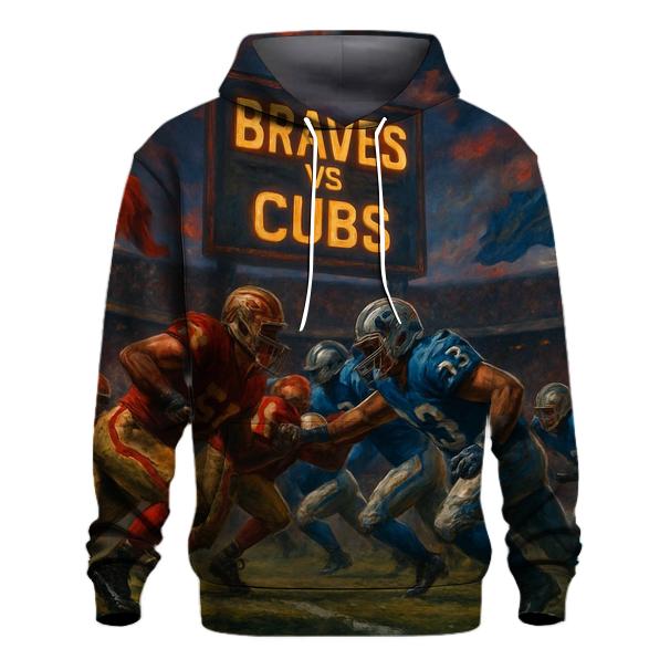 Gridiron Clash Tomahawk Rush Versus Iron Paw Line hoodie styles