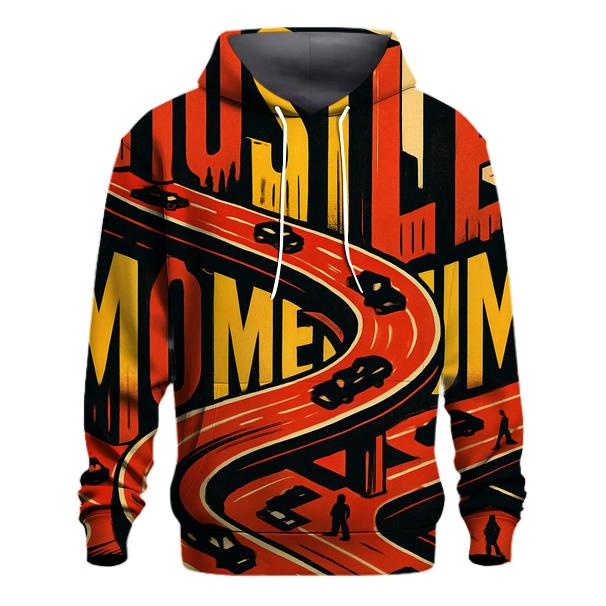 Kinetic Type City Rush hoodie styles