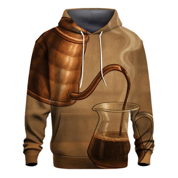 Copper Kettle Steam Arc embroidered hoodies
