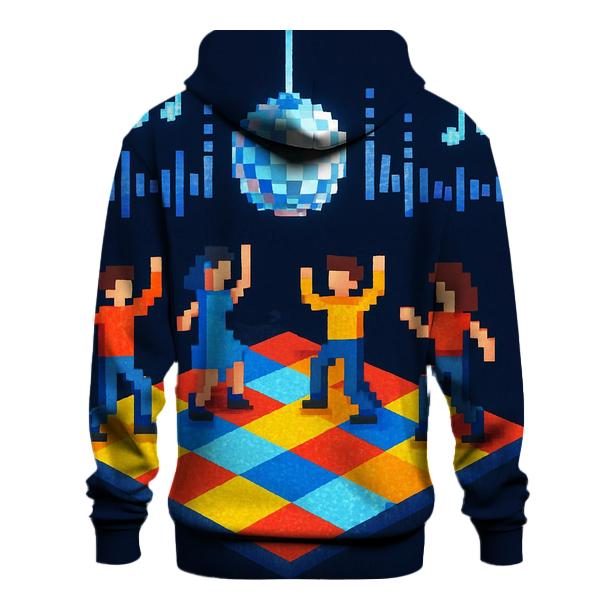 Pixel Pop Dance Floor hoodie trends