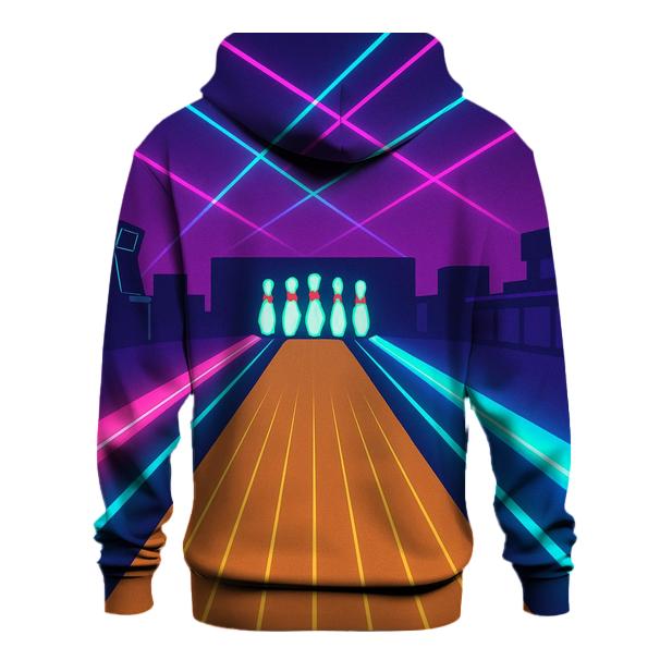 Laser Bowling Alley heavyweight hoodies