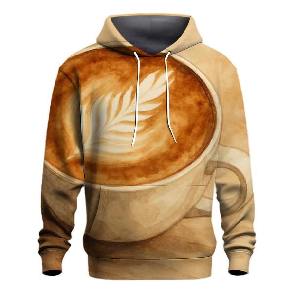 Latte Leaf Drift heavyweight hoodies