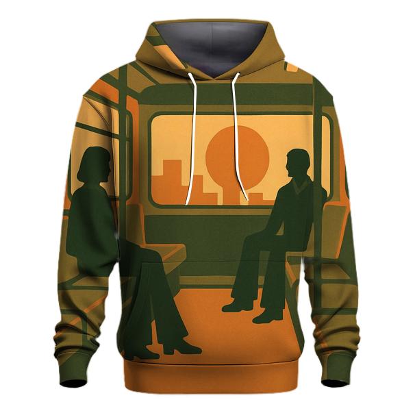 Sunrise Bus Commute hoodie designs