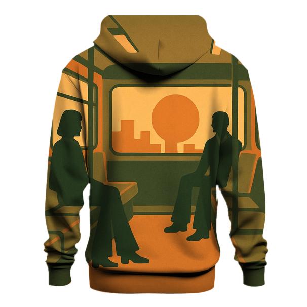 Sunrise Bus Commute hoodie designs