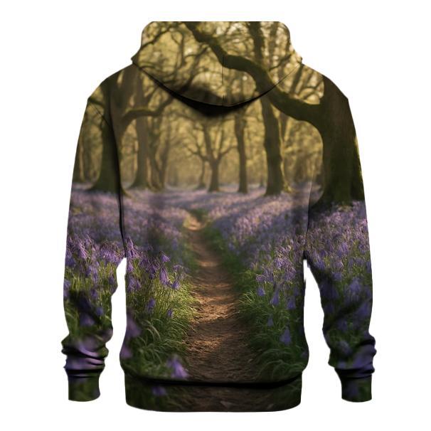 Bluebells In Ancient Woodland Hollow zip-up hoodies