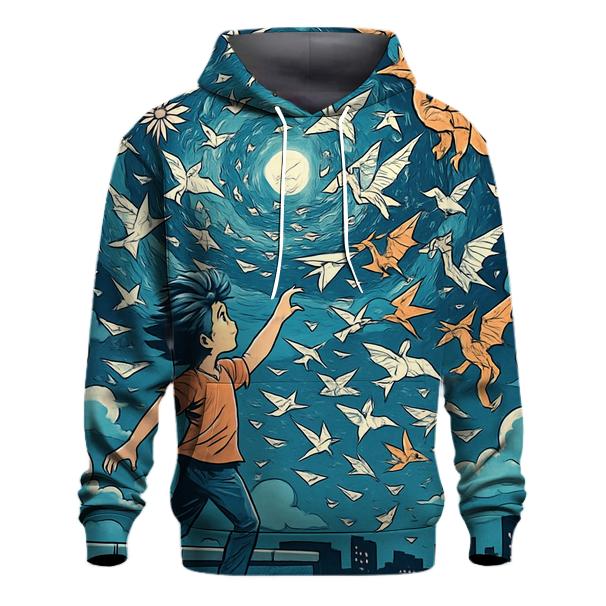 Paper Airplane Chaos Portal hoodie styles