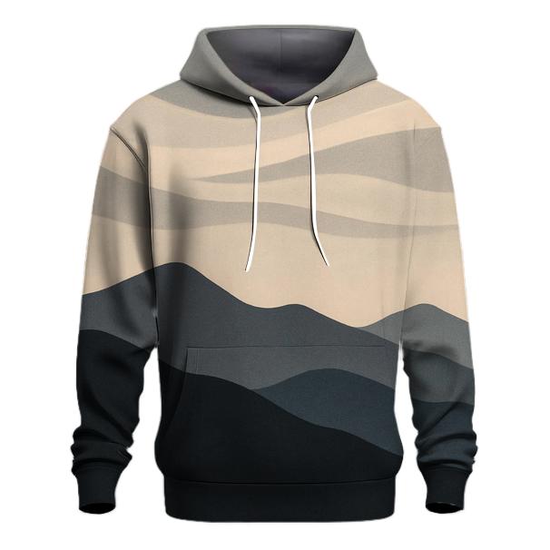 Breath And Mountain Line pullover hoodies
