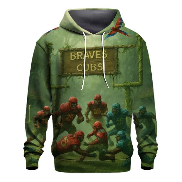 Rainforest Rivalry Braves Vs Jungle Cubs hoodie trends